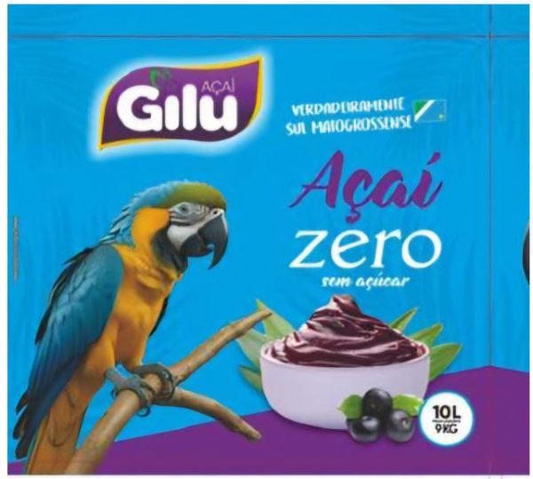 ACAI GILU ZERO AZUCAR 10 LT